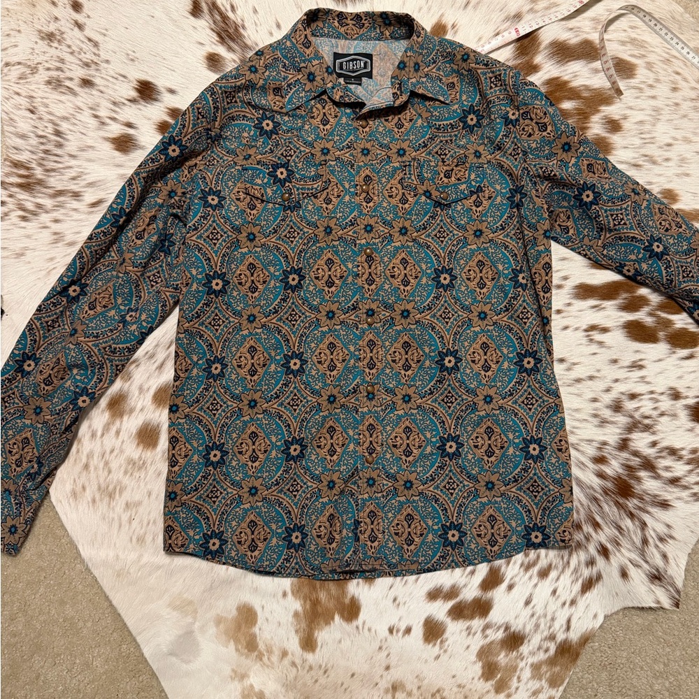 Men’s pearl snap - sz small
